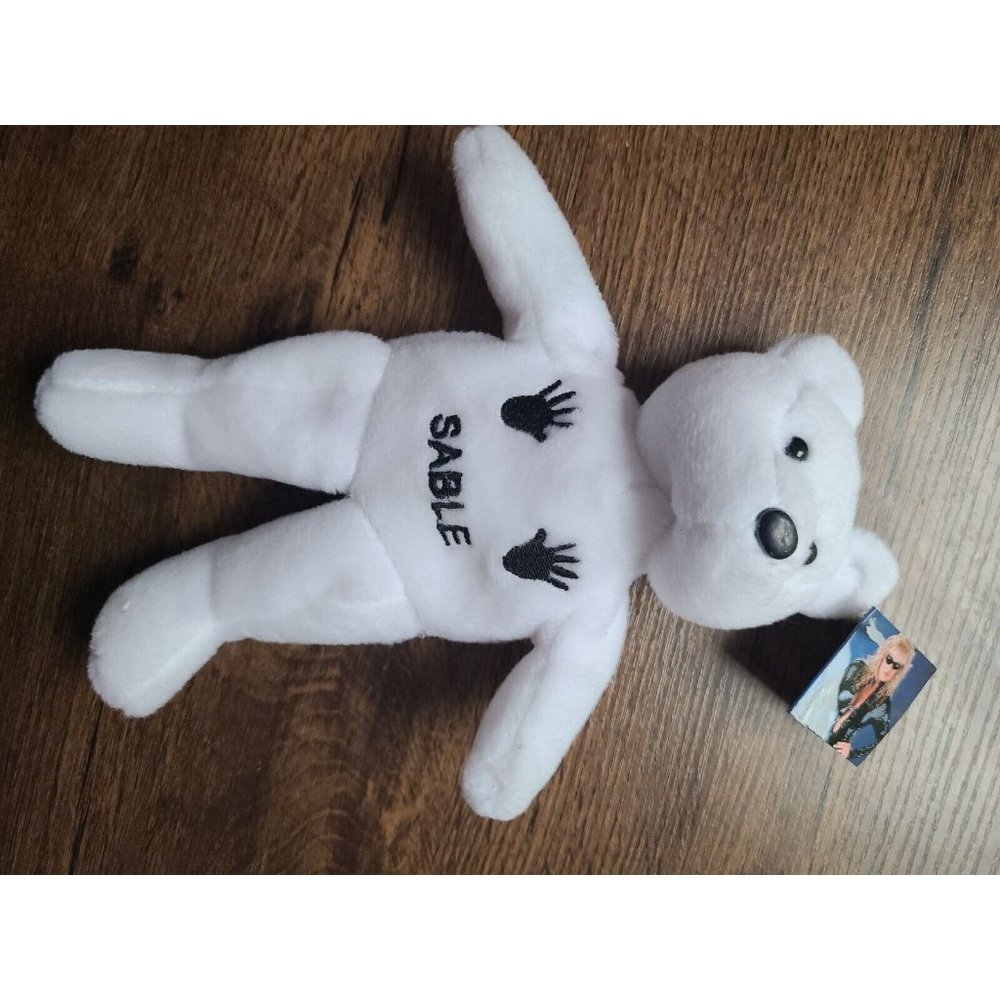 WWF Attitude bear SABLE NWT